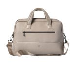 Borsa Gate Trended - con manici - 41 x 30 x 15 cm - ecopelle - ghiaccio - In Tempo