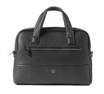 Borsa slim Gate Trended - con manici - 41 x 30 x 7 cm - ecopelle - nero - In Tempo