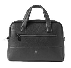 Borsa slim Gate Trended - con manici - 41 x 30 x 7 cm - ecopelle - nero - In Tempo