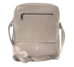 City bag medium Gate Trended - 25 x 30 x 6 cm - ecopelle - ghiaccio - In Tempo