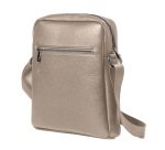 City bag medium Gate Trended - 25 x 30 x 6 cm - ecopelle - ghiaccio - In Tempo