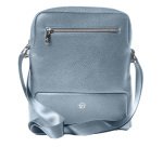 City bag medium Gate Trended - 25 x 30 x 6 cm - ecopelle - azzurro - In Tempo