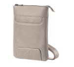 City bag piccola Gate Trended - 20 x 26 x 2 cm - ecopelle - ghiaccio - In Tempo