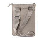 City bag piccola Gate Trended - 20 x 26 x 2 cm - ecopelle - ghiaccio - In Tempo