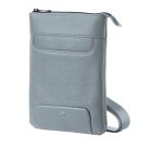 City bag piccola Gate Trended - 20 x 26 x 2 cm - ecopelle - azzurro - In Tempo