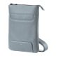 City bag piccola Gate Trended - 20 x 26 x 2 cm - ecopelle - azzurro - In Tempo