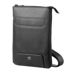 City bag piccola Gate Trended - 20 x 26 x 2 cm - ecopelle - nero - In Tempo
