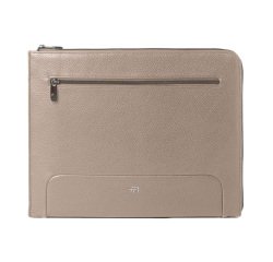 Office bag Gate Trended - 20 x 26 x 2 cm - ecopelle - ghiaccio - In Tempo