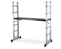 Scala trabattello Everest - 40 x 160 x 168 cm - alluminio - Garden Friend