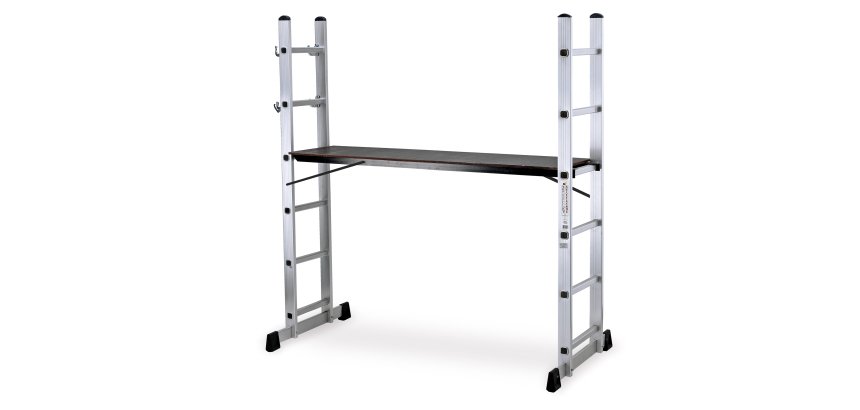 Scala trabattello Everest - 40 x 160 x 168 cm - alluminio - Garden Friend