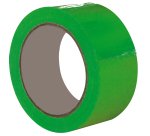 Nastro adesivo 350 - 5 cm x 66 m - PVC - verde - Eurocel