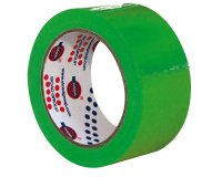 Nastro adesivo 350 - 5 cm x 66 m - PVC - verde - Eurocel