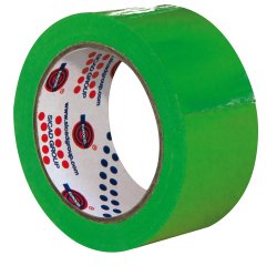 Nastro adesivo 350 - 5 cm x 66 m - PVC - verde - Eurocel