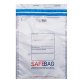 Sacchetti di sicurezza Safe Bag - per corrieri - K70 - 14,4 x 24 + 4 cm - PE - bianco - Bong Packaging - conf. 100 pezzi