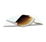 Sacchetti a tre strati Soft Pack - con soffietto - B4 - 25 x 35,3 x 5 cm - bianco - Bong Packaging - conf. 100 pezzi