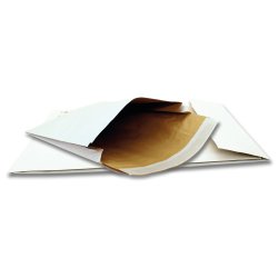 Sacchetti a tre strati Soft Pack - con soffietto - B4 - 25 x 35,3 x 5 cm - bianco - Bong Packaging - conf. 100 pezzi