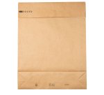 Sacchetti a fondo quadro E-Green - 40 x 50 x 10 + 10 cm - carta kraft - avana - Bong Packaging - conf. 100 pezzi