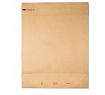 Sacchetti a fondo quadro E-Green - 45 x 57 x 10 + 10 cm - carta kraft - avana - Bong Packaging - conf. 100 pezzi