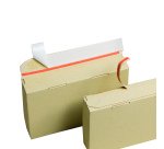 Scatola Grass Box - per spedizioni - A4 - 34 x 23,5 x 4 cm - grigio - Bong Packaging - conf. 50 pezzi