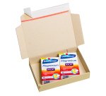Scatola Grass Box - per spedizioni - A4 - 34 x 23,5 x 4 cm - grigio - Bong Packaging - conf. 50 pezzi
