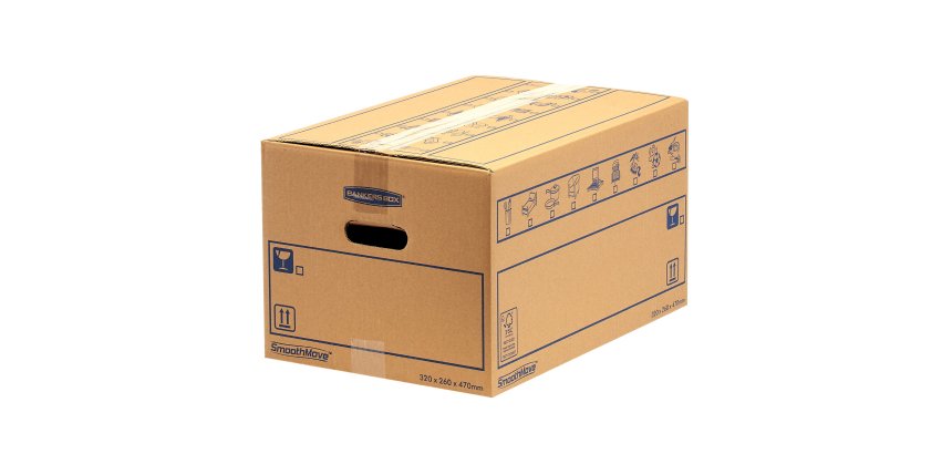 Scatola SmoothMove - per traslochi - standard - 39 L - cartone - Bankers Box