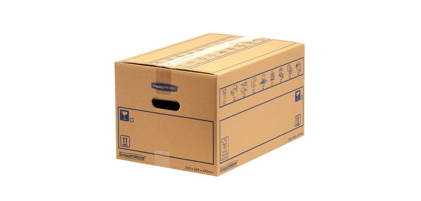 Scatola SmoothMove - per traslochi - standard - 67 L - cartone - Bankers Box
