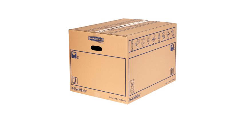 Scatola SmoothMove - per traslochi - standard - 100 L - cartone - Bankers Box