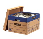 Scatola SmoothMove Prime Fastfold - per traslochi - 37 L - cartone - Bankers Box
