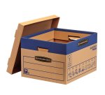 Scatola SmoothMove Prime Fastfold - per traslochi - 47 L - cartone - Bankers Box