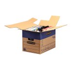 Scatola SmoothMove Prime Fastfold - per traslochi - 37,5 L - cartone - Bankers Box