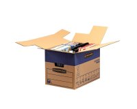 Scatola SmoothMove Prime Fastfold - per traslochi - 37,5 L - cartone - Bankers Box