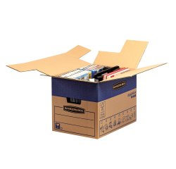 Scatola SmoothMove Prime Fastfold - per traslochi - 37,5 L - cartone - Bankers Box