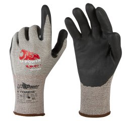 Guanti di protezione U-Power CUT, grigio/nero