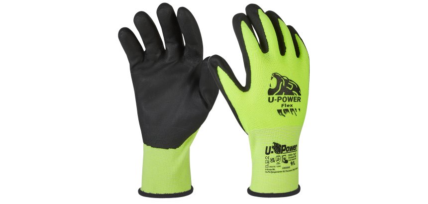 Guanti U-Power FLEX in schiuma di nitrile