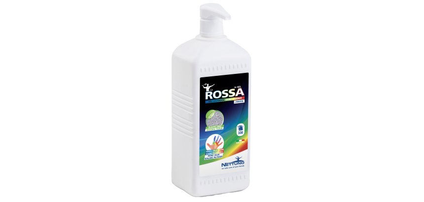 Gel lavamani La Rossa Gel - flacone con dosatore - 1000 ml - Nettuno