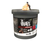 Salviette umidificate Sandy Wipes - in secchiello - 26 x 27 cm - Nettuno - conf. 100 pezzi