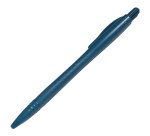 Penna detectabile retrattile - 14 cm - PP - blu