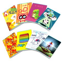 Maxiquaderno assortimento Bimbo - A4 - 5 mm - c/margine - 42 fogli - 80 gr - Pigna