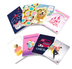 Maxiquaderno assortimento Bimba - A4 - rigo di 1a - 42 fogli - 80 gr - Pigna