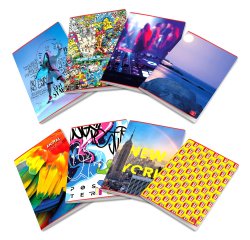 Maxiquaderno assortimento Ragazzo - A4 - 1 rigo - c/margine - 42 fogli - 80 gr - Pigna