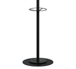 Appendiabiti Easycloth Black Edition - 8 posti - acciaio - nero - Paperflow