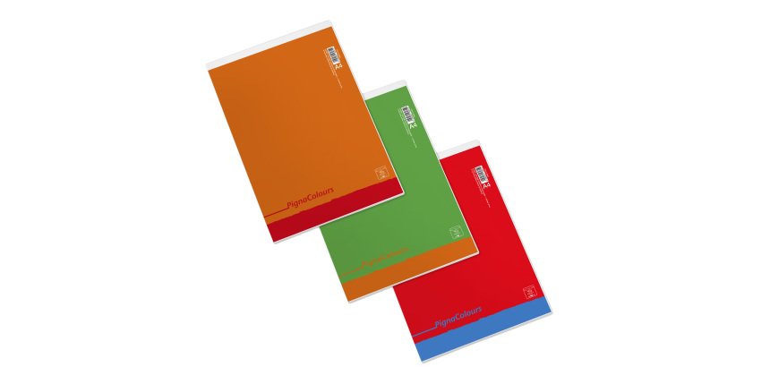 Blocco Colours - A4 - 210 x 210mm - 60 gr - 60 fogli - 5mm - Pigna
