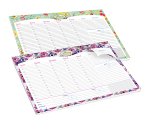 Desk planner Nature Flowers - da scrivania - 42 x 29,5 cm - Pigna