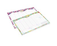 Desk planner Nature Flowers - da scrivania - 42 x 29,5 cm - Pigna