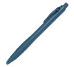 Penna detectabile retrattile - a lunga durata - leggermente ruvida - 14 cm - PP - blu