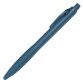 Penna detectabile retrattile - a lunga durata - leggermente ruvida - 14 cm - PP - blu