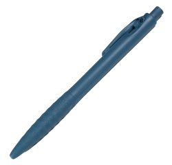 Penna detectabile retrattile - a lunga durata - leggermente ruvida - 14 cm - PP - nero