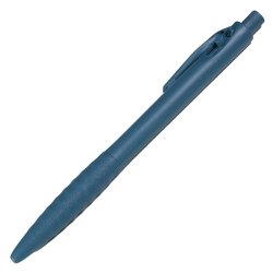Penna detectabile retrattile - a lunga durata - leggermente ruvida - 14 cm - PP - rosso