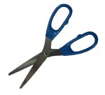 Forbice detectabile - con manici in plastica - 21 cm - blu