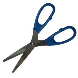 Forbice detectabile - con manici in plastica - 21 cm - blu - Linea Flesh